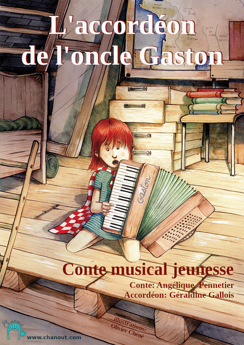 Affiche du spectacle L'accordéon de l'Oncle Gaston