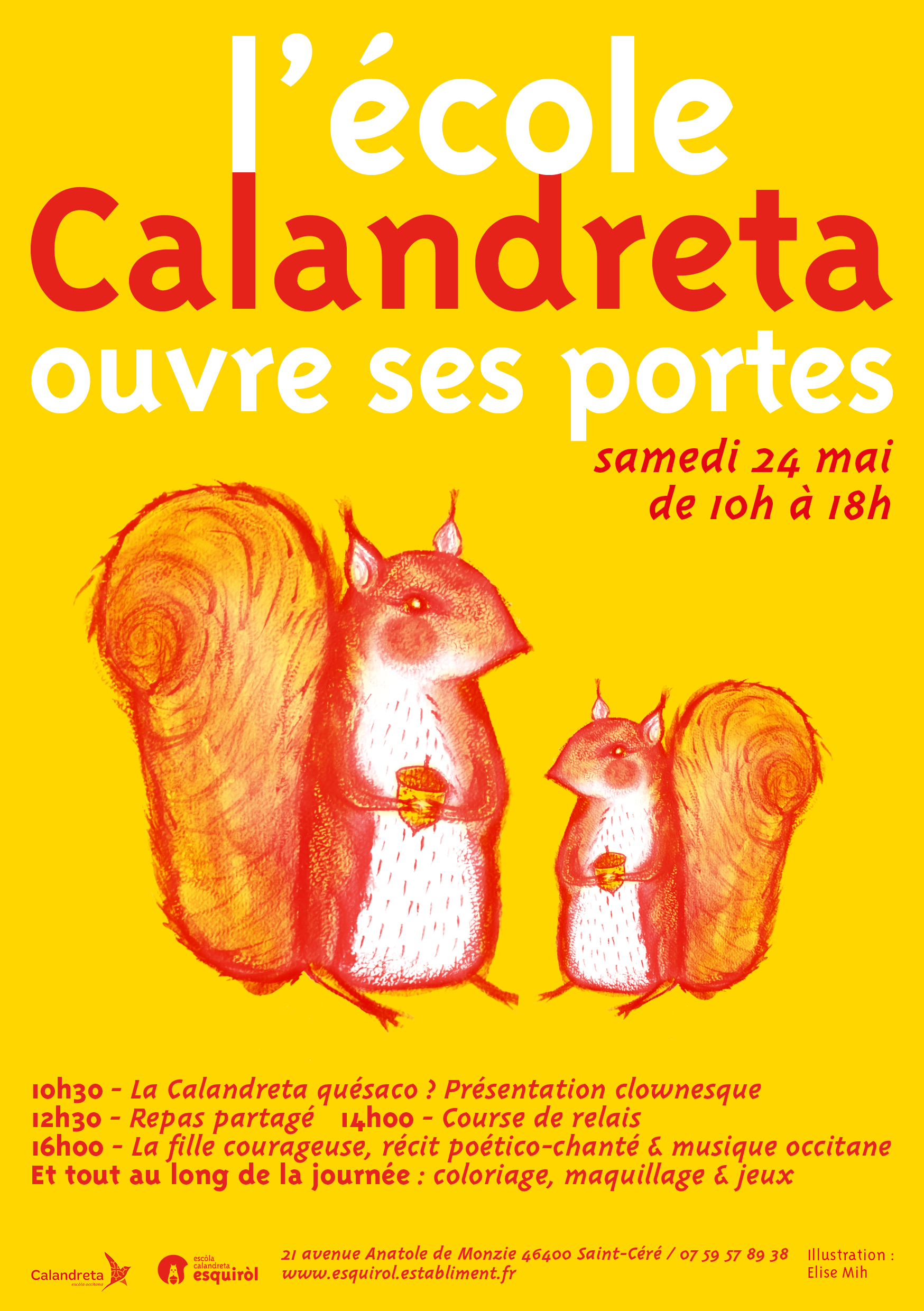 Portes Ouvertes Calandreta Saint-Céré 24 mai 2025