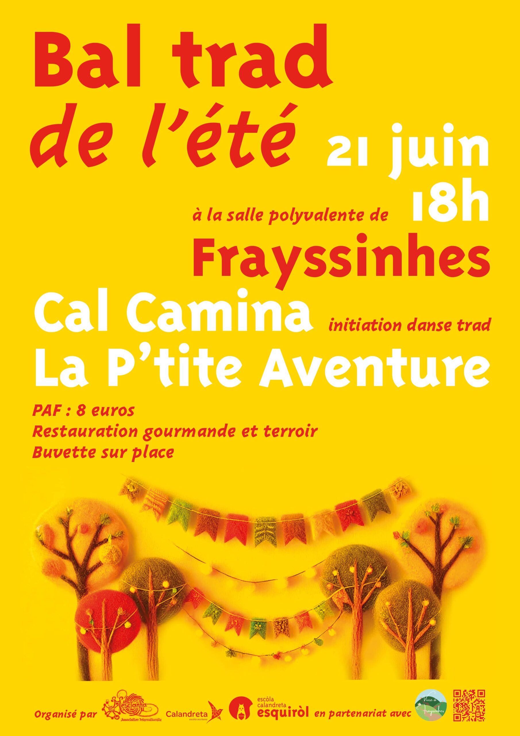 Affiche Bal Trad Calandreta 21/06/2025